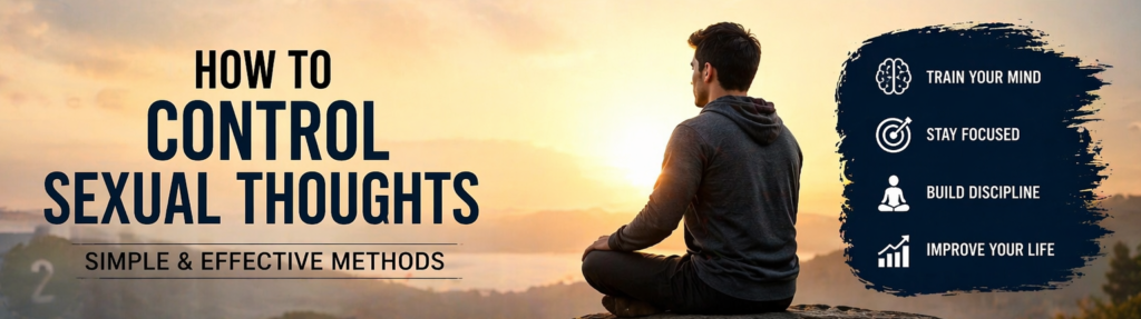 how to control sexual thoughts and stay focused naturally