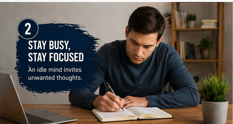 simple techniques to control unwanted thoughts and improve concentration