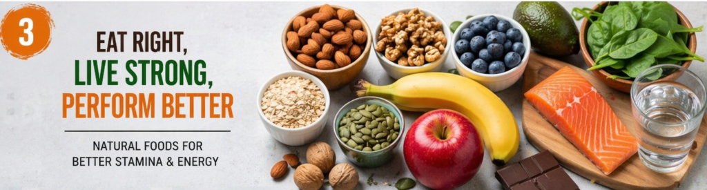 healthy foods for stamina and performance