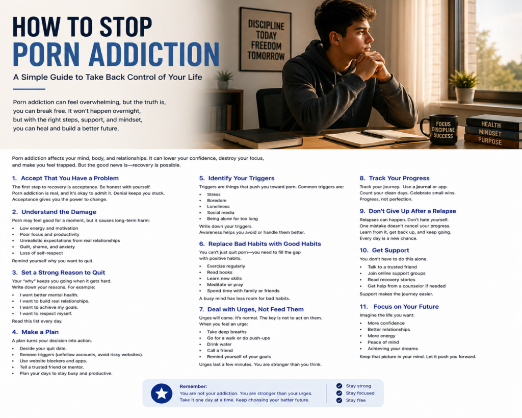 how to stop porn addiction