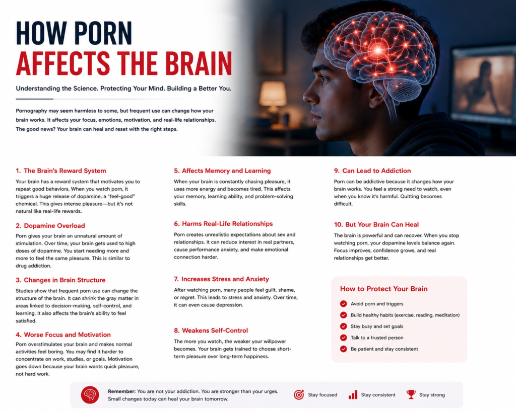 how porn affects the brain