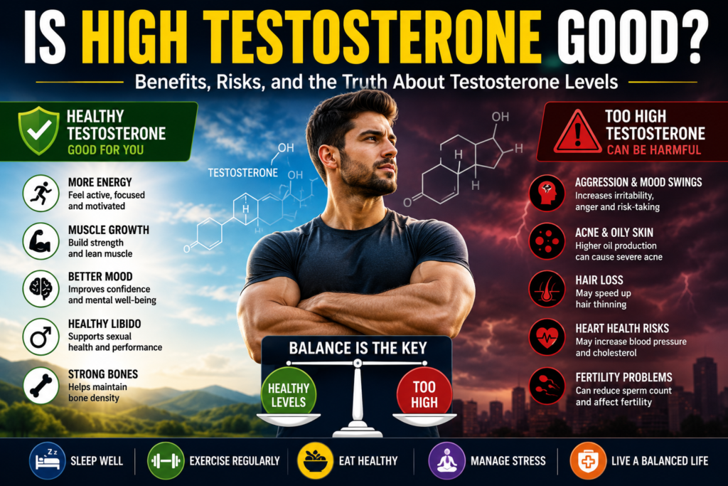 is high testosterone good